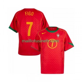 Maillot de Foot Portugal Figo 7 2004 Domicile Retro